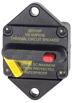 Bussmann 285-Series Panel Mount Circuit Breaker