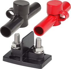 Blue Sea 2017 Dual Power Post 2 x 3/8 Studs