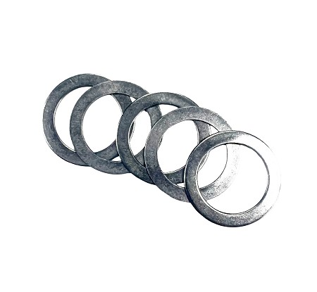 Set of 5 Spacer Washers for alternator pulley alignment